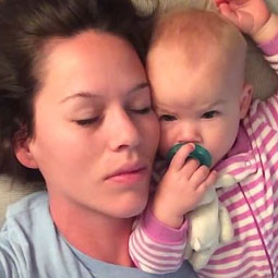 If the baby doesn't sleep, the mother doesn't either.
