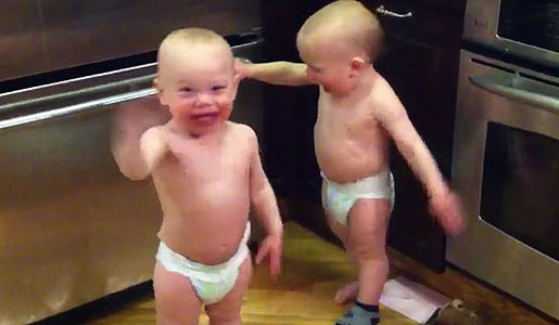 Twins Love to talk